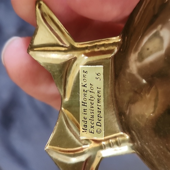 Department 56 Made in Hong Kong Golden Goose Ornament - Picture 3 of 3